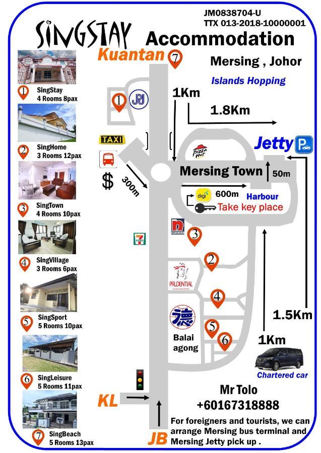 Singleisure Holiday House Mersing Exterior photo